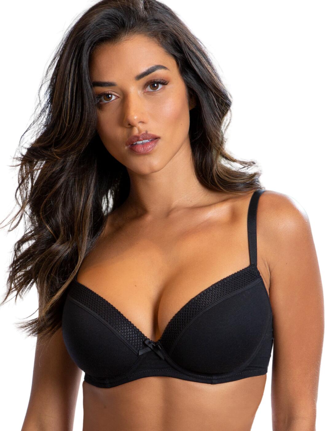 Pour Moi Love To Lounge T Shirt Bra - Black