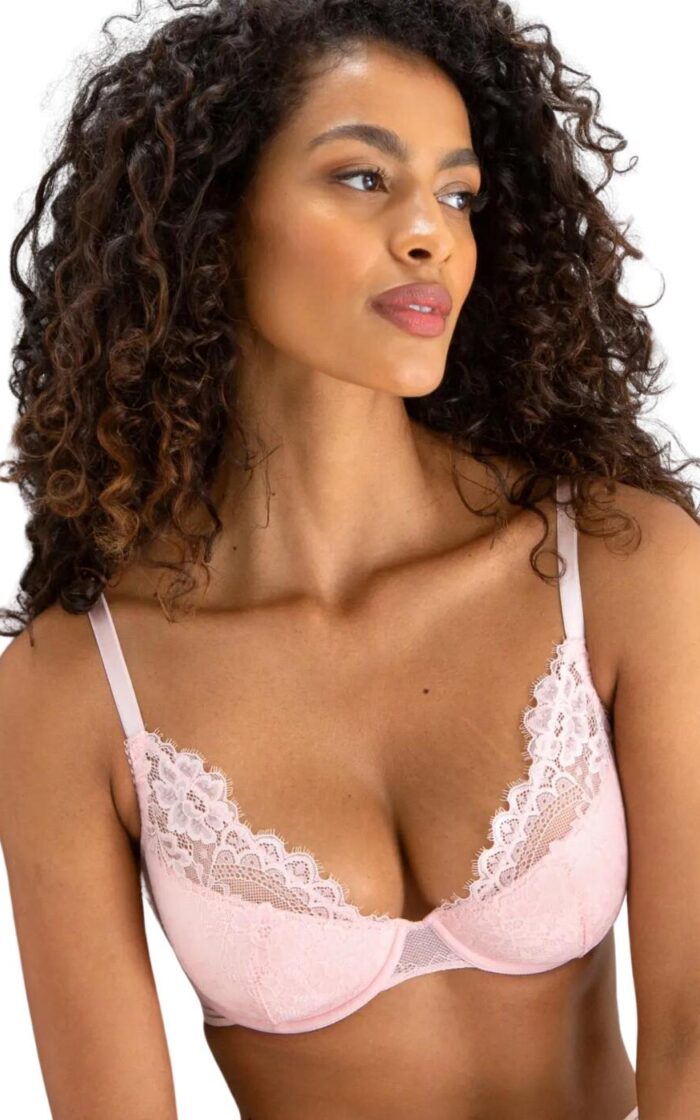 Pour Moi Revolution High Apex Bra - Soft Pink - 32D