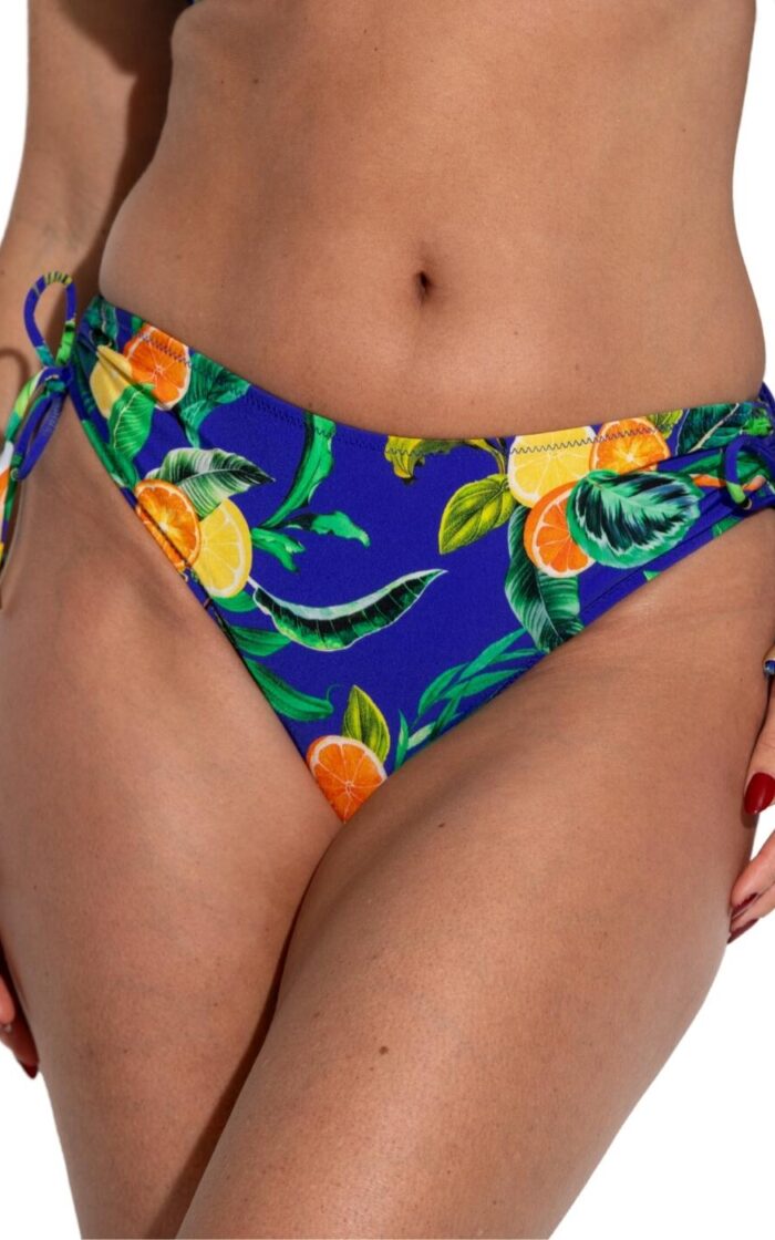 Pour Moi Santa Cruz Bikini Brief - Blue Tropical - XS - 8