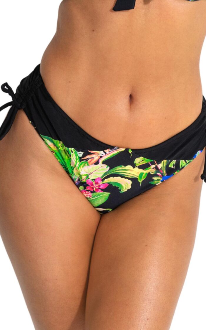 Pour Moi St Lucia Adjustable Bikini Brief - Tropical - XS - 8