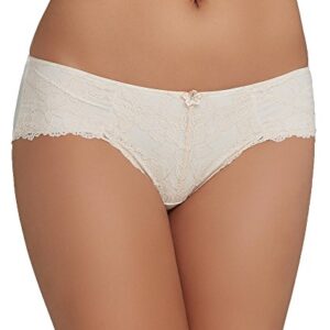 Pour Moi St Tropez Lace Shorty Brief - Black/Smoke - XS - 8