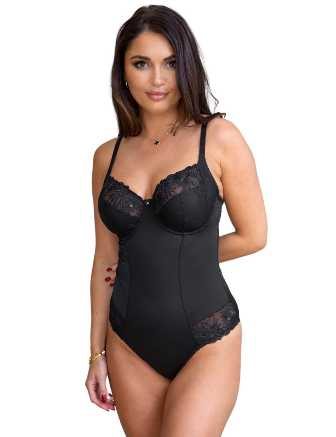 Pour Moi St Tropez Underwired Bodyshaper - Black - 32F