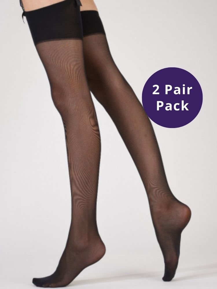 Pretty Polly Sheer Stockings 2 Pair Pack