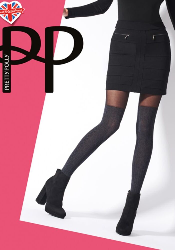 Pretty Polly Sock Over The Knee Tights
