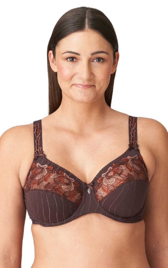Prima Donna Deauville Full Cup Comfort Bra - Ristretto - 40E