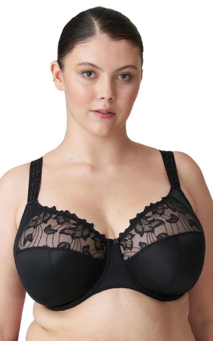 Prima Donna Deauville I,J,K Full Cup Bra - Black - 40I