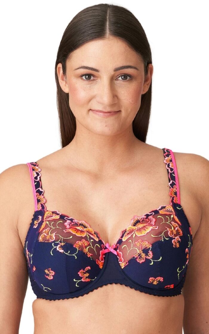Prima Donna Devdaha Full Cup Bra - Velvet Blue - 36E