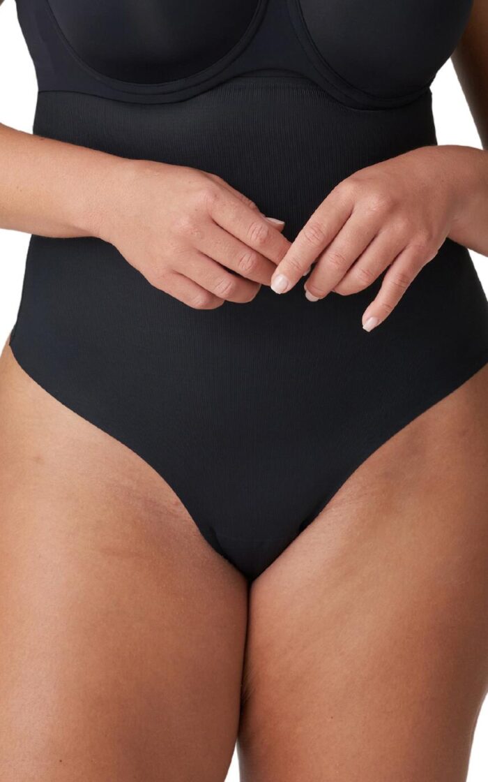 Prima Donna Figuras Smoothing Thong - Charcoal - L - 14