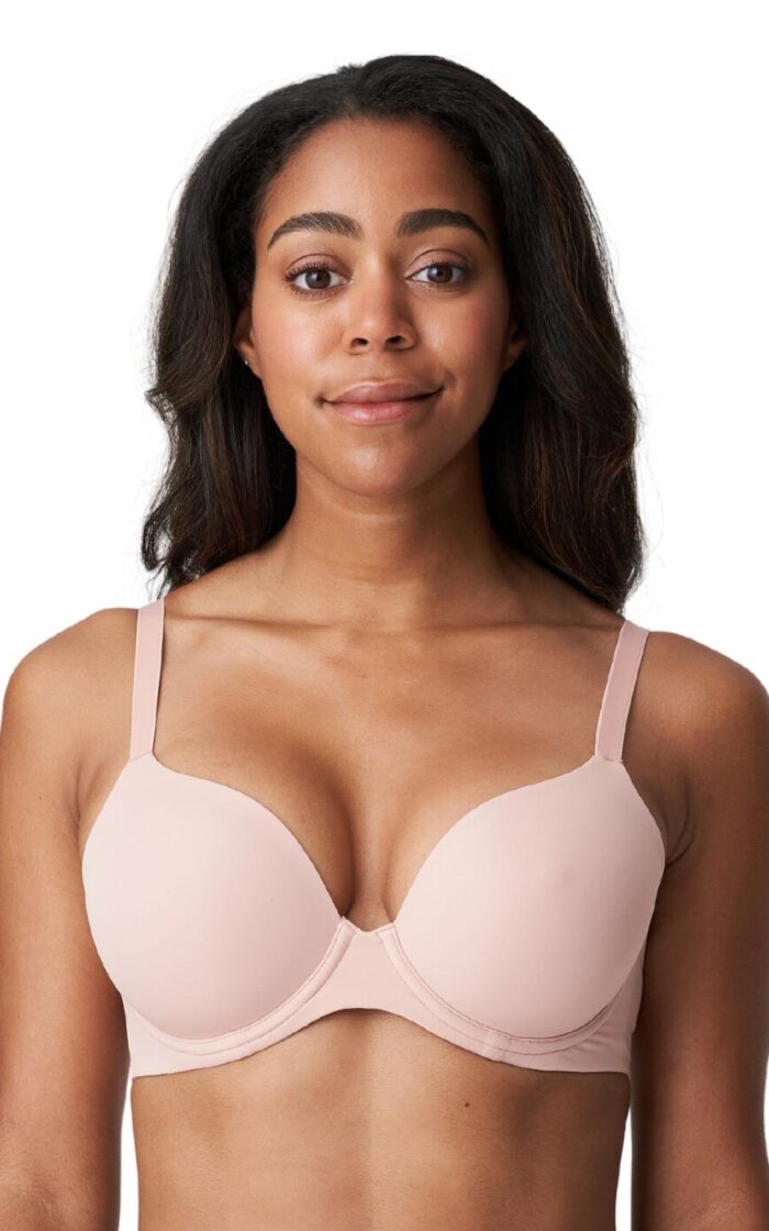 Prima Donna Figuras Spacer Plunge Bra - Powder Rose - 32E
