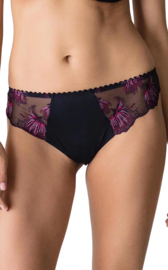 Prima Donna Fireworks Thong - Midnight Blue - L - 14