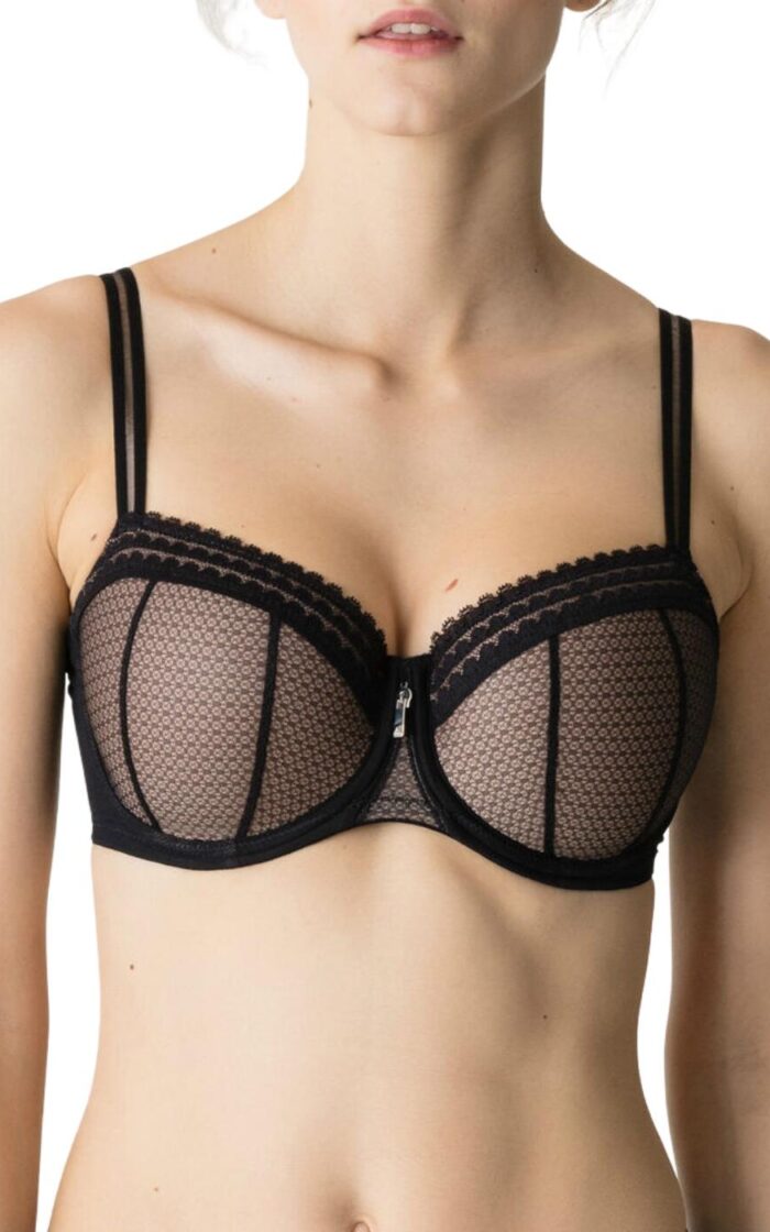 Prima Donna I Want You Padded Balcony Bra - Black - 30H