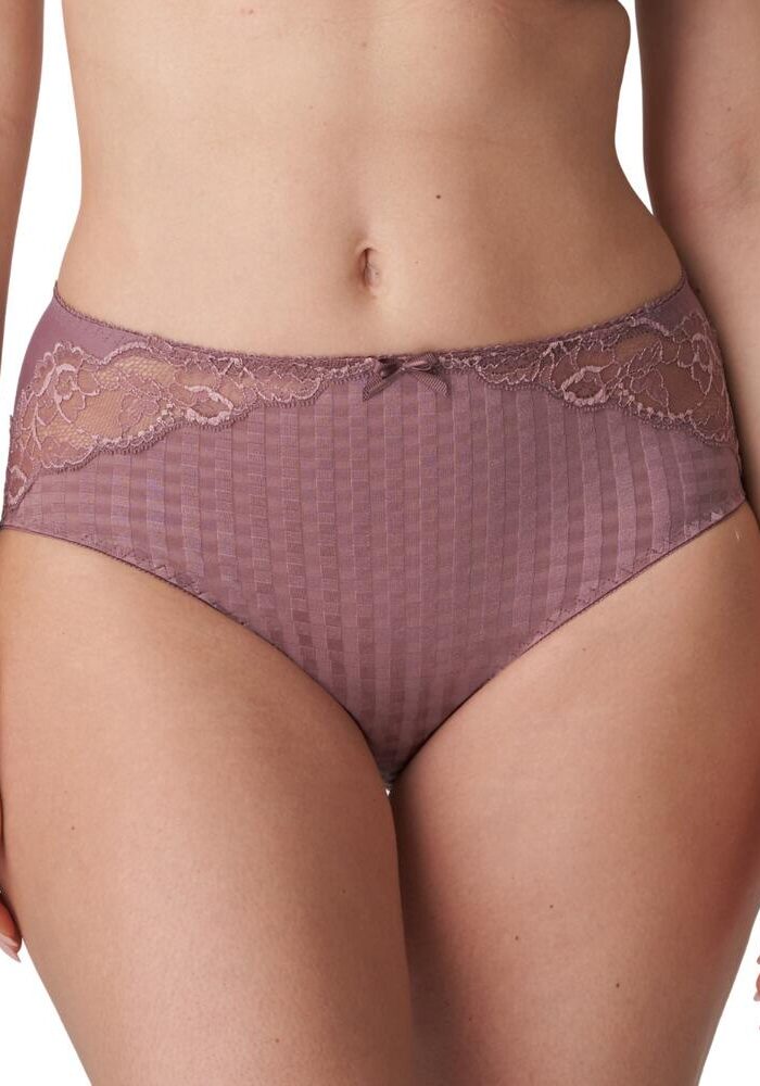 Prima Donna Madison Full Brief - Satin Taupe - XL - 16