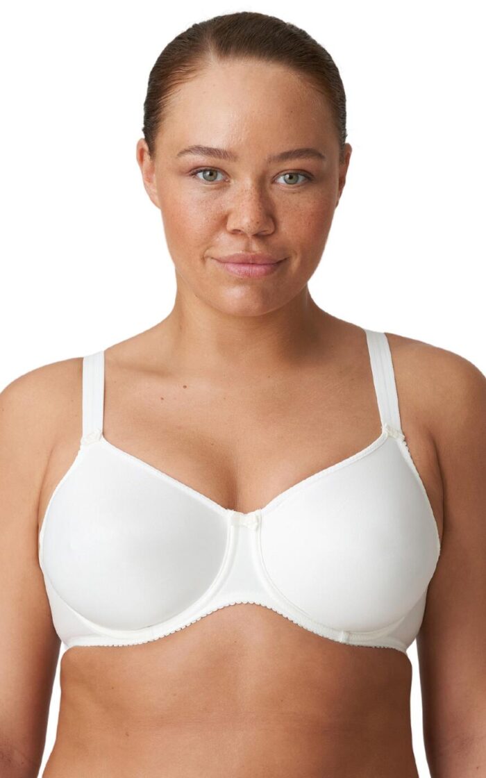 Prima Donna Satin Non Padded Full Cup Bra - Natural - 32H