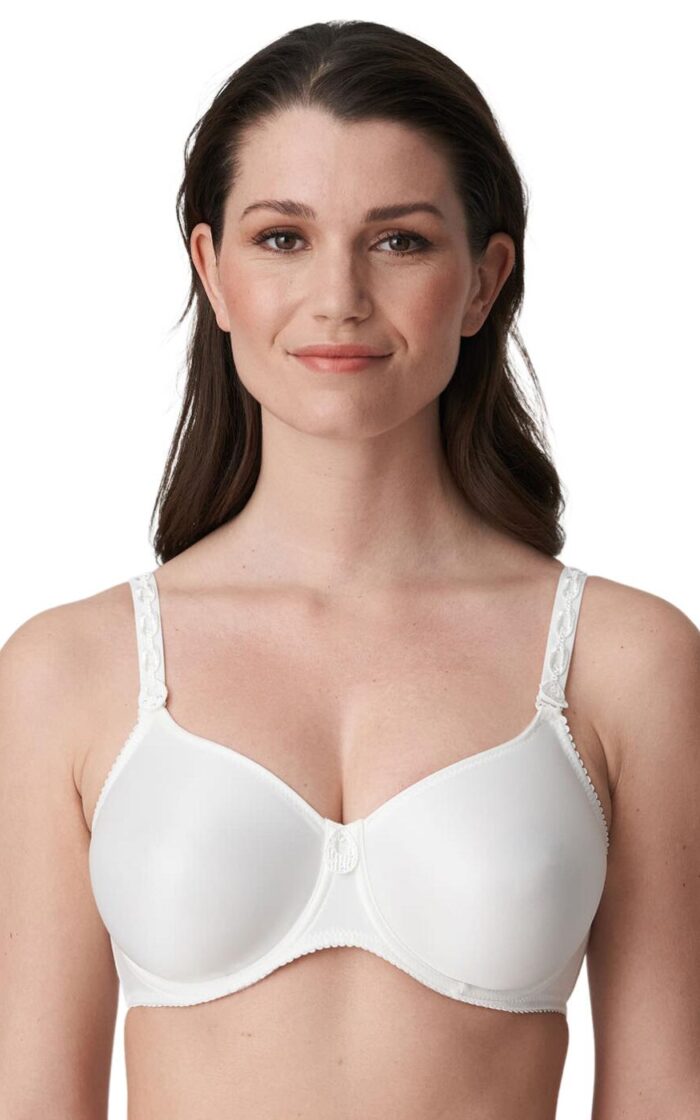 Prima Donna Satin Seamless Non Padded Bra - Natural