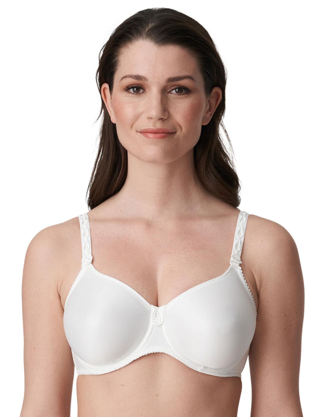 Prima Donna Satin Seamless Non Padded Bra - Natural