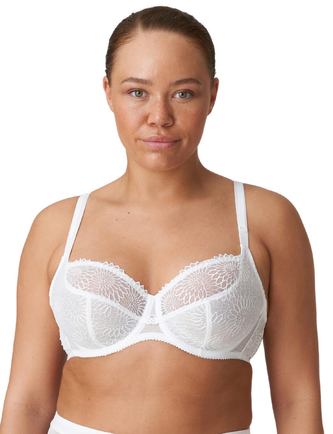 Prima Donna Sophora Balcony Bra - White - 34G