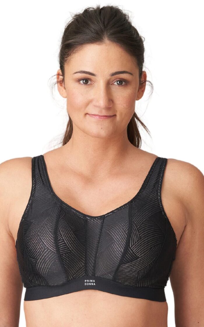 Prima Donna Sport The Game Padded Sports Bra - Black - 30E