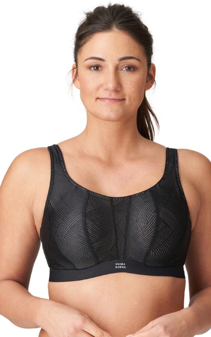 Prima Donna Sport The Game Wired Sports Bra - Black - 32E