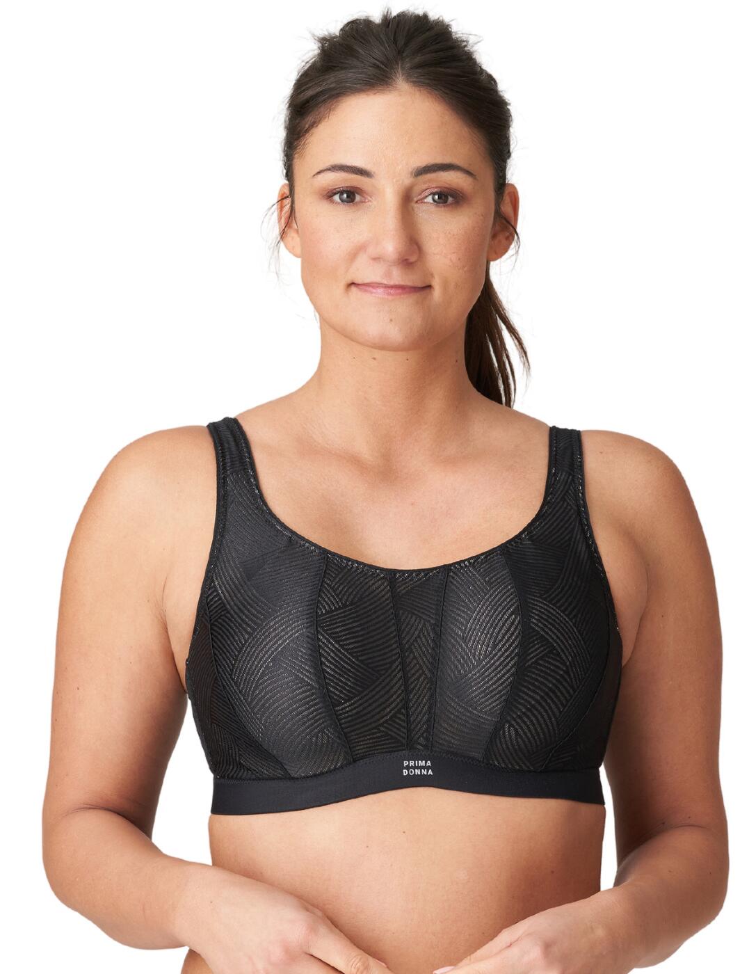 Prima Donna Sport The Game Wired Sports Bra - Black - 32E