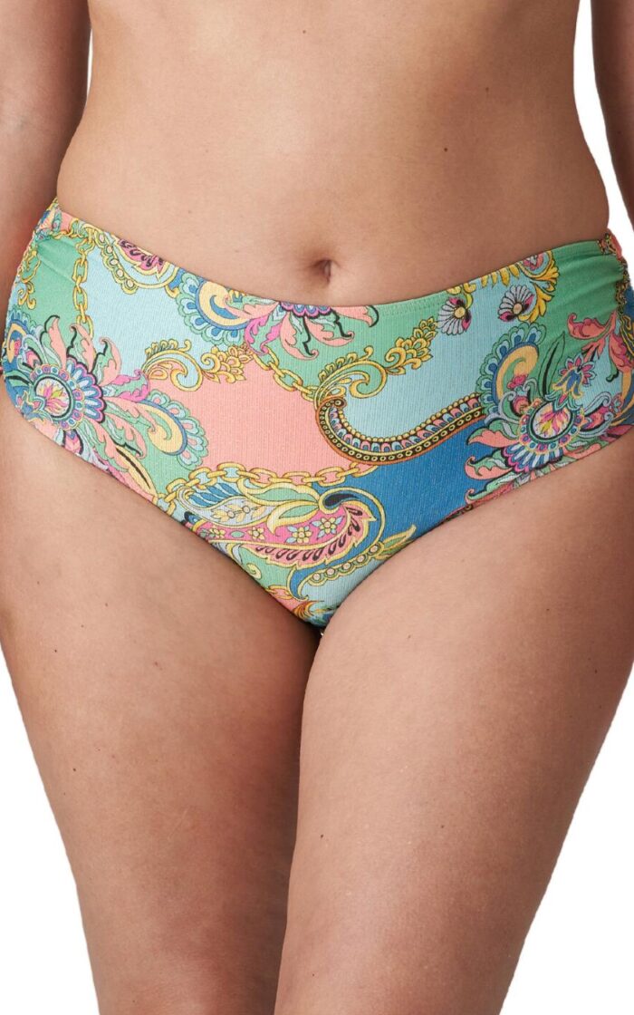 Prima Donna Swim Celaya Tie Side Full Bikini Brief - Italian Chic - S - 10