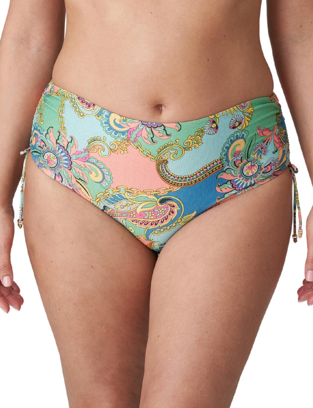 Prima Donna Swim Celaya Tie Side Full Bikini Brief - Italian Chic - S - 10