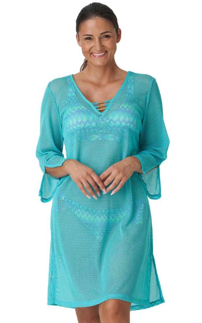 Prima Donna Swim Holiday Kaftan - Mezcalita Blue - 40/42