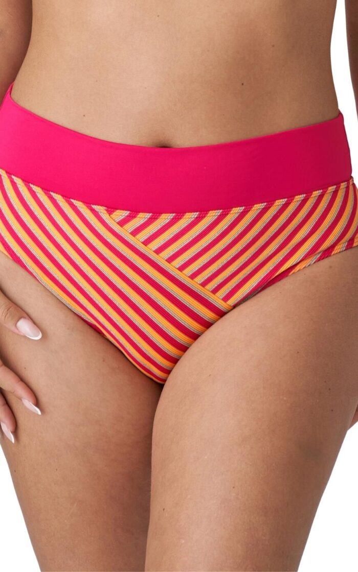 Prima Donna Swim La Concha Fold Bikini Brief - Mai Tai - XL - 16