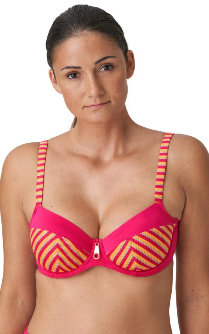 Prima Donna Swim La Concha Full Cup Bikini Top - Mai Tai - 32I