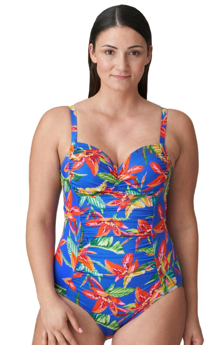 Prima Donna Swim Latakia Full Cup Swimsuit Control - Tropical Rainforest - 38D