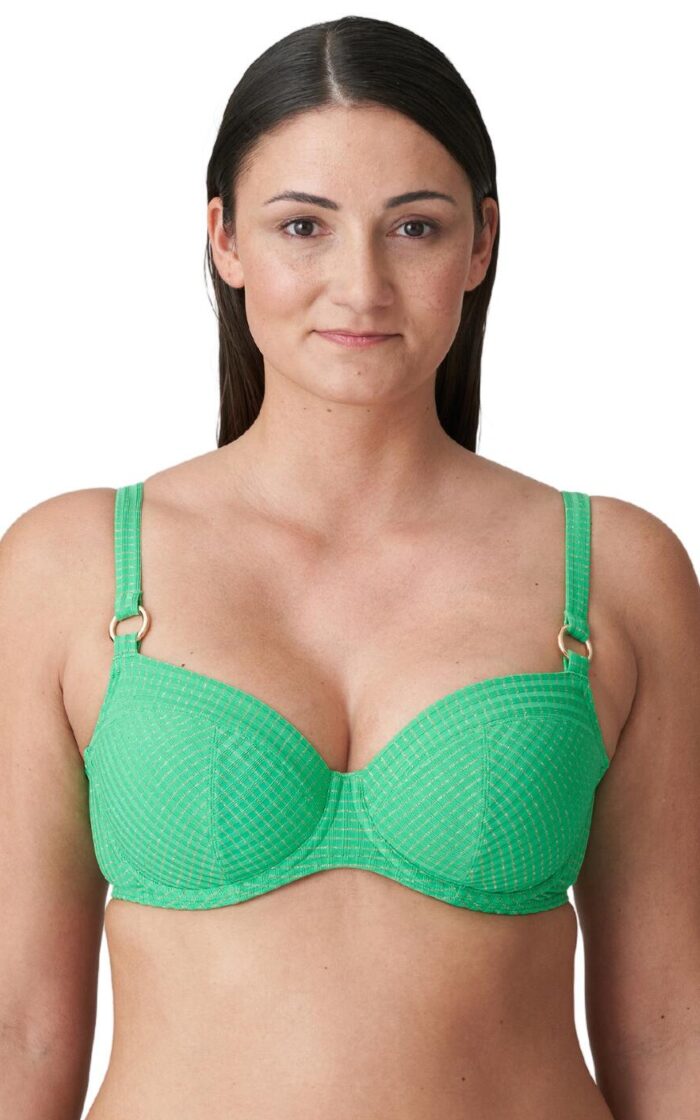 Prima Donna Swim Maringa Full Cup Bikini Top - Lush Green - 34G