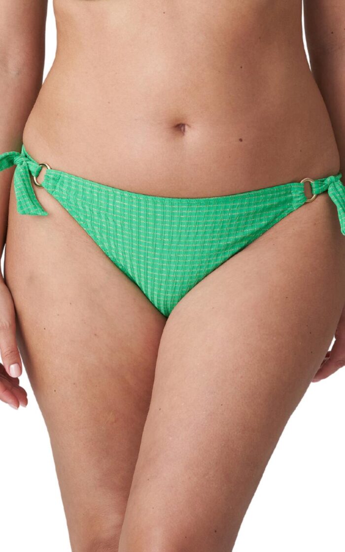 Prima Donna Swim Maringa Tie Side Bikini Brief - Lush Green - XS - 8