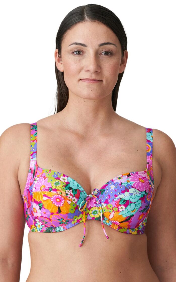 Prima Donna Swim Najac Full Cup Bikini Top - Floral Explosion - 32E