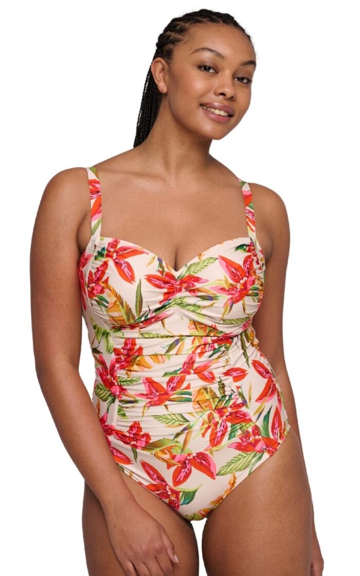 Prima Donna Swim Tanzania Full Cup Control Swimsuit - Calm Tropics - 34E
