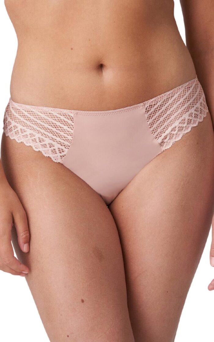 Prima Donna Twist East End Rio Brief - Powder Rose - L - 14