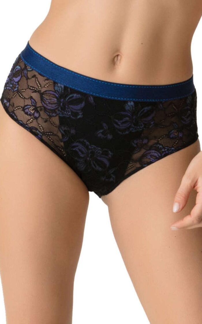 Prima Donna Twist French Kiss Full Brief - Black - XL - 16