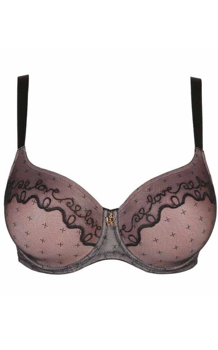 Prima Donna Twist Love Balcony Bra - Black - 34D