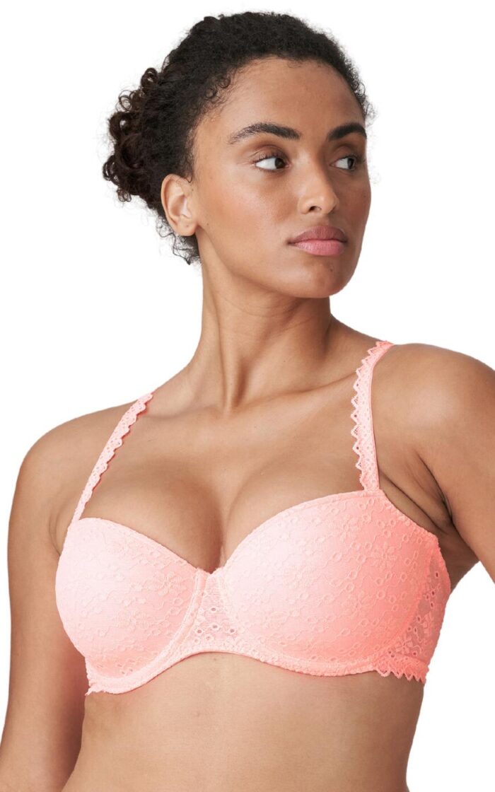 Prima Donna Twist Sunset Hotel Padded Balcony Bra - Pink Parfait - 32F