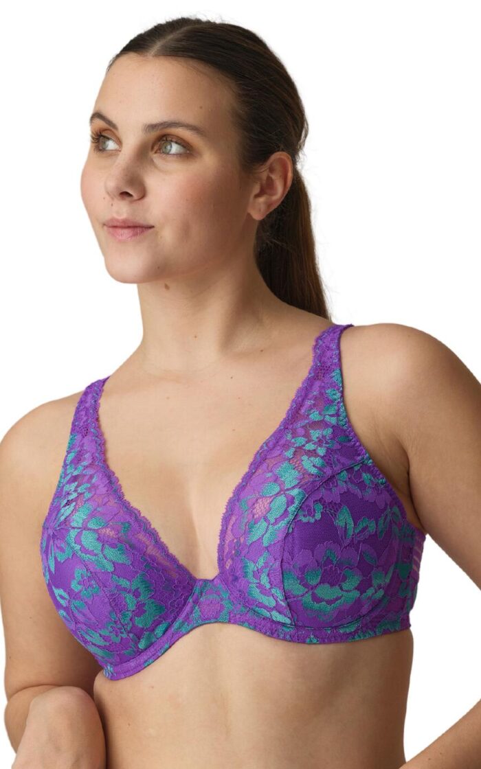 Prima Donna Twist Verao Half Padded Plunge Bra - Italian Acai - 36G