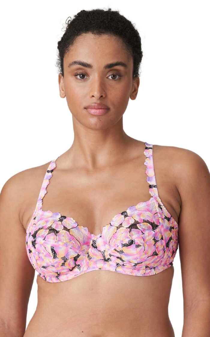 Prima Donna Twist Via Alegre Full Cup Bra - Peony Pink - 36D