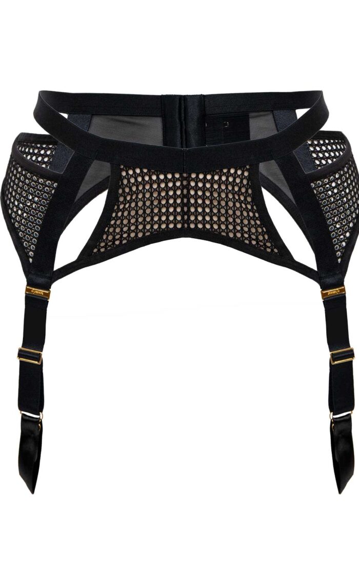 Pulse Mesh Garter Belt