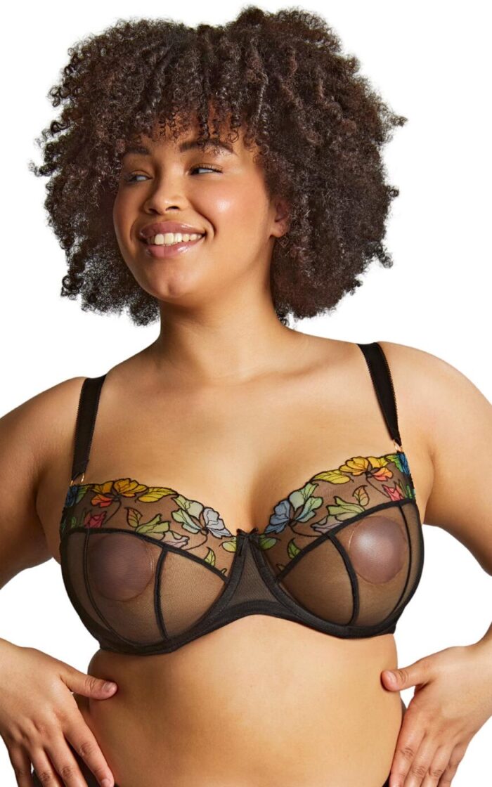 Sculptresse by Panache Eden Balcony Bra - Black - 34F