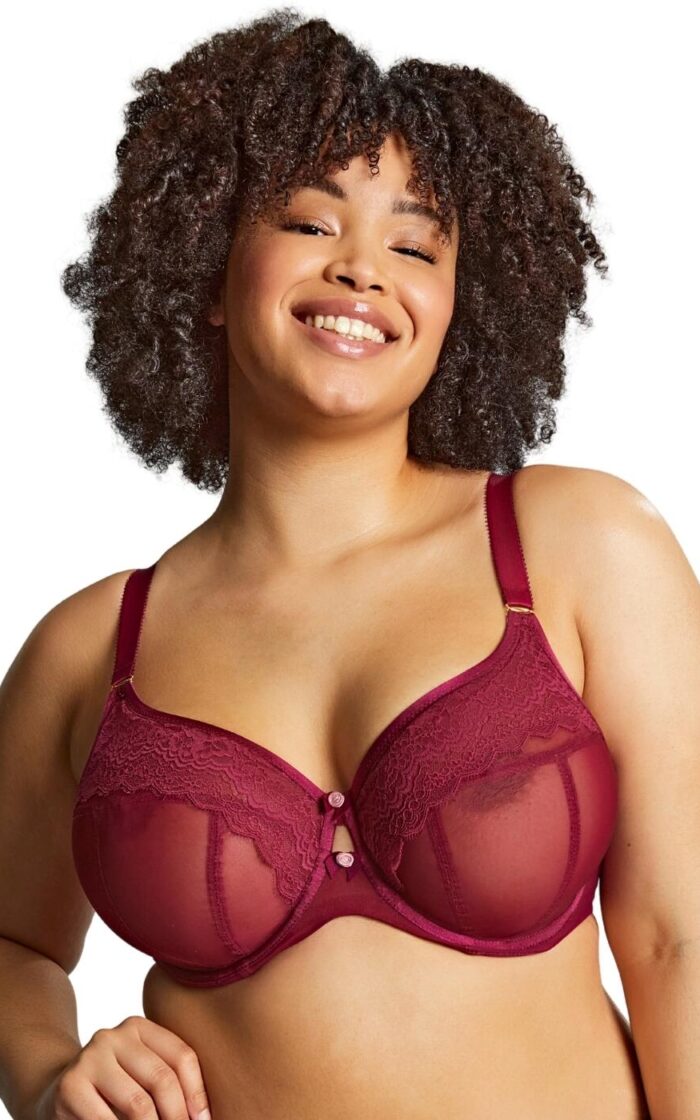 Sculptresse by Panache Natalia Full Cup Bra - Bordeaux Red - 34G
