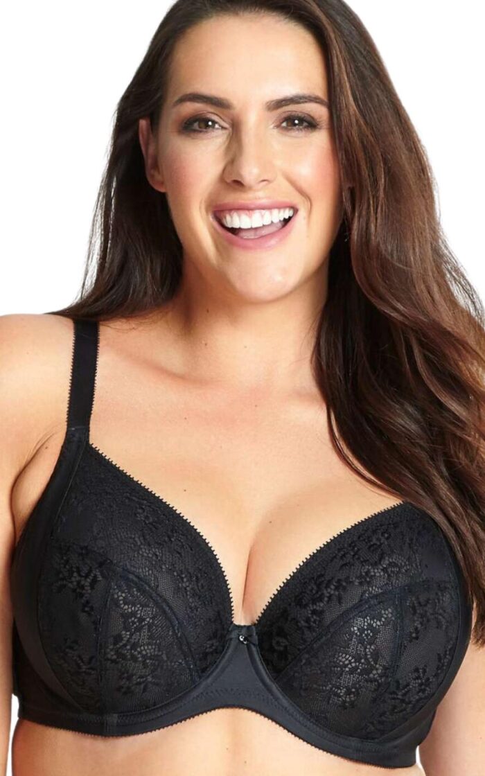 Sculptresse by Panache Roxie Plunge Bra - Black - 38E