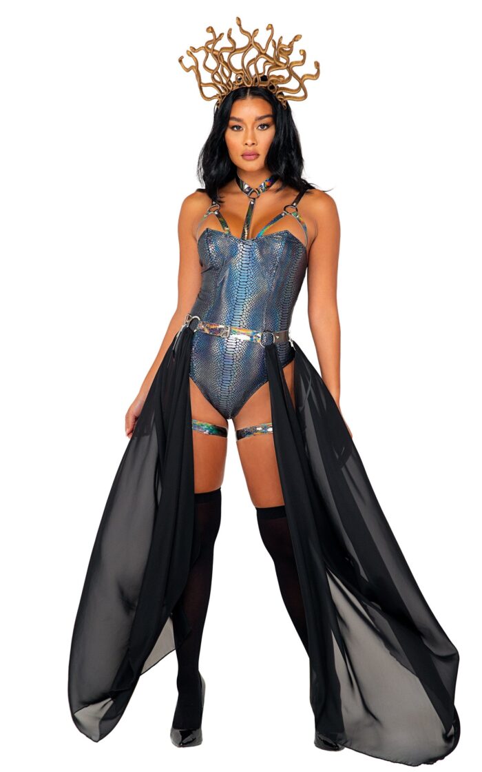 Sensual Serpent Medusa Queen Costume