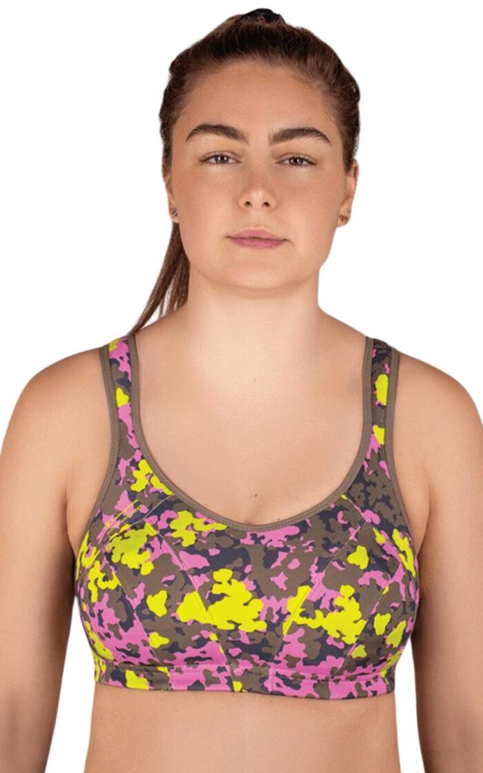 Shock Absorber Active Multi Sports Bra - Walnut Print - 32C