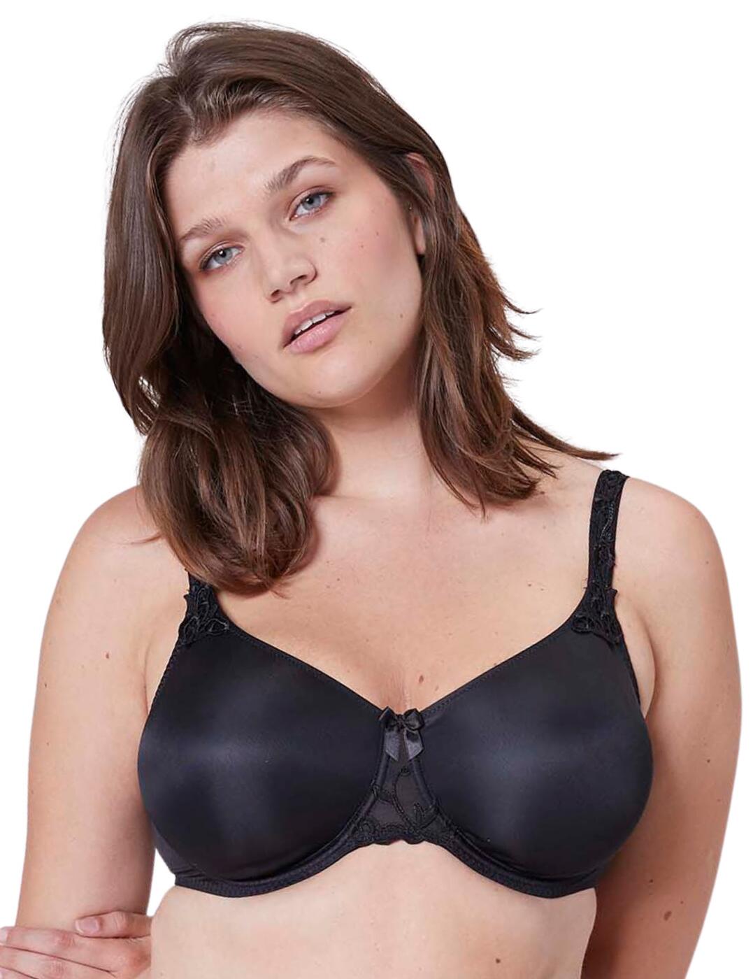 Simone Perele Andora Moulded Seamless Bra - Black - 36G