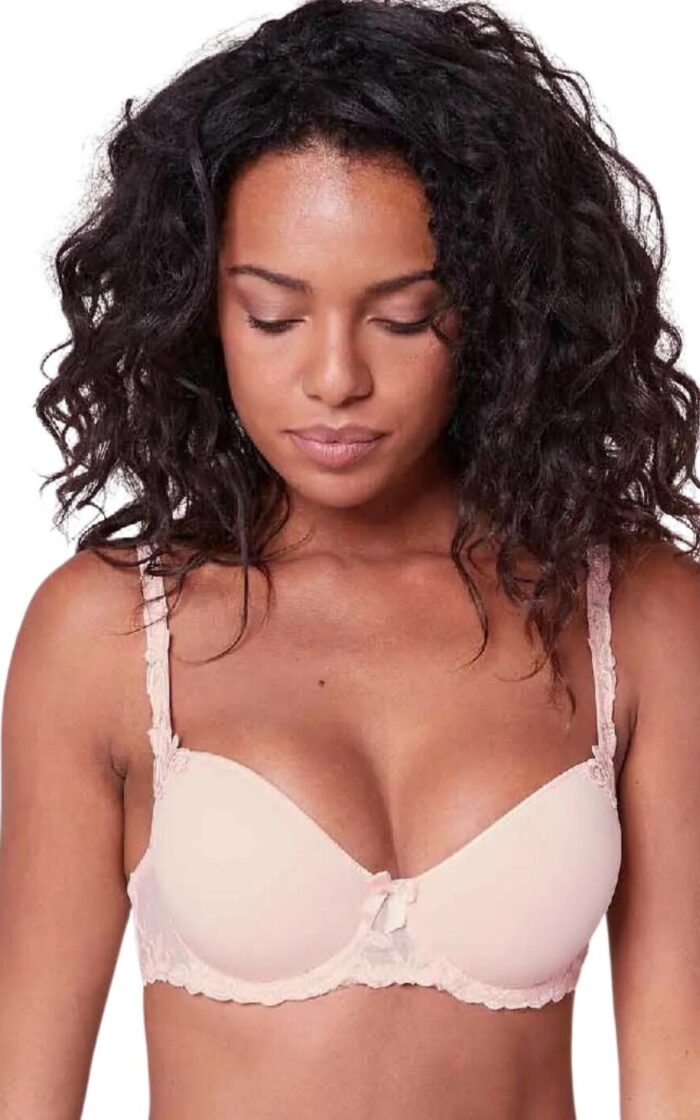 Simone Perele Andora Padded Half Cup Bra - White - 32C