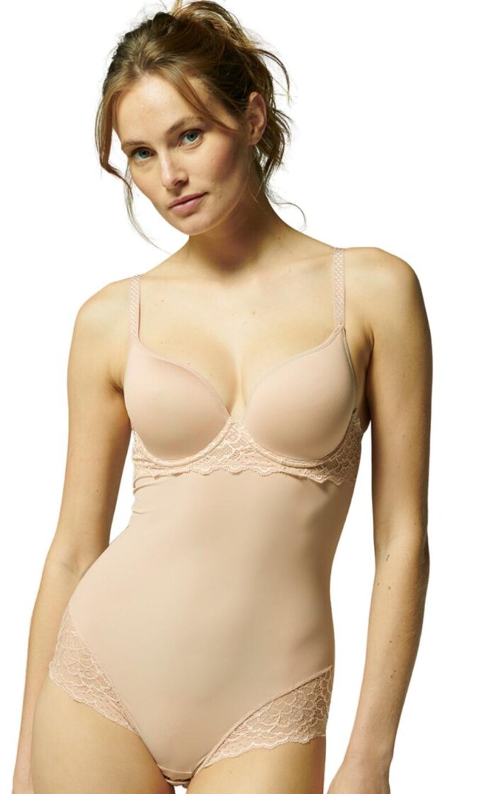 Simone Perele Caresse Control Body - Peau Rosee - 34E