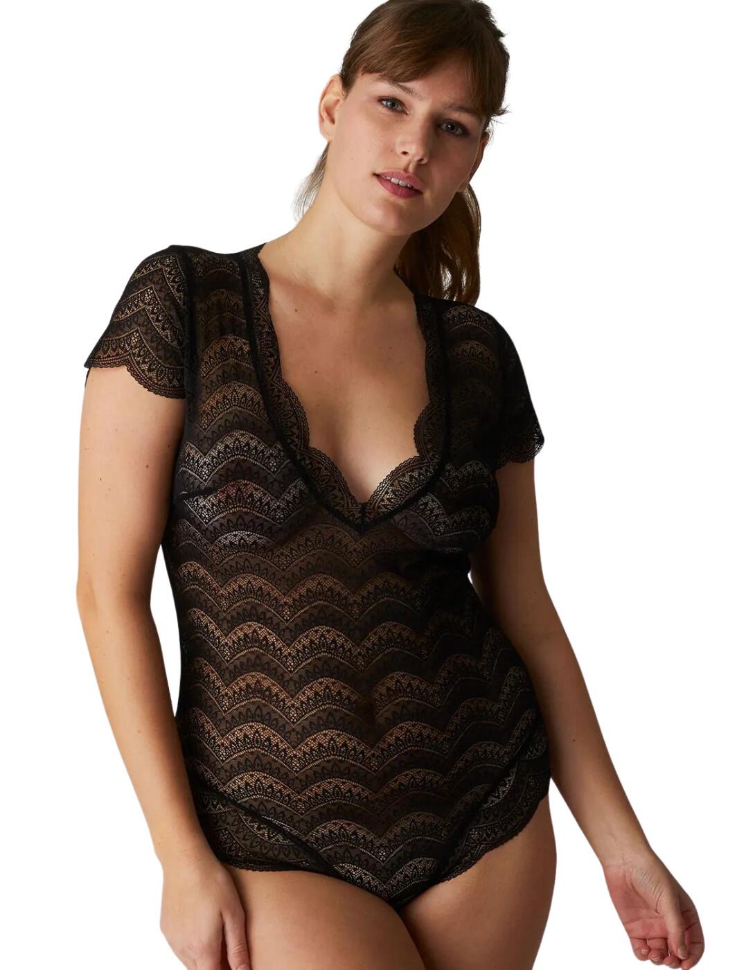Simone Perele Karma Body - Black - M - 12