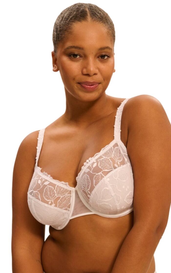 Simone Perele Lumineuse Full Cup Support Bra - Cristal White - 36D